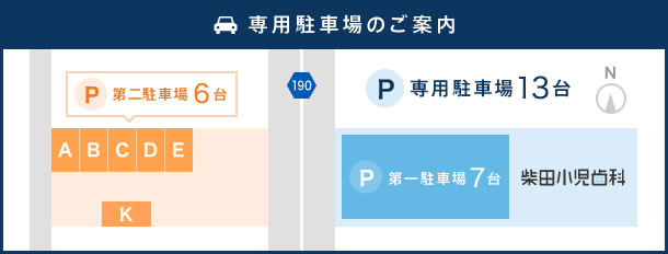 駐車場のご案内